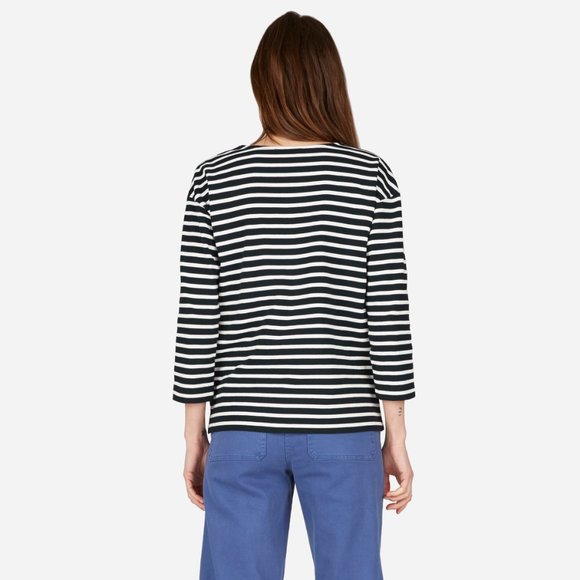 Everlane Breton Cotton Tee - Picture 4 of 9